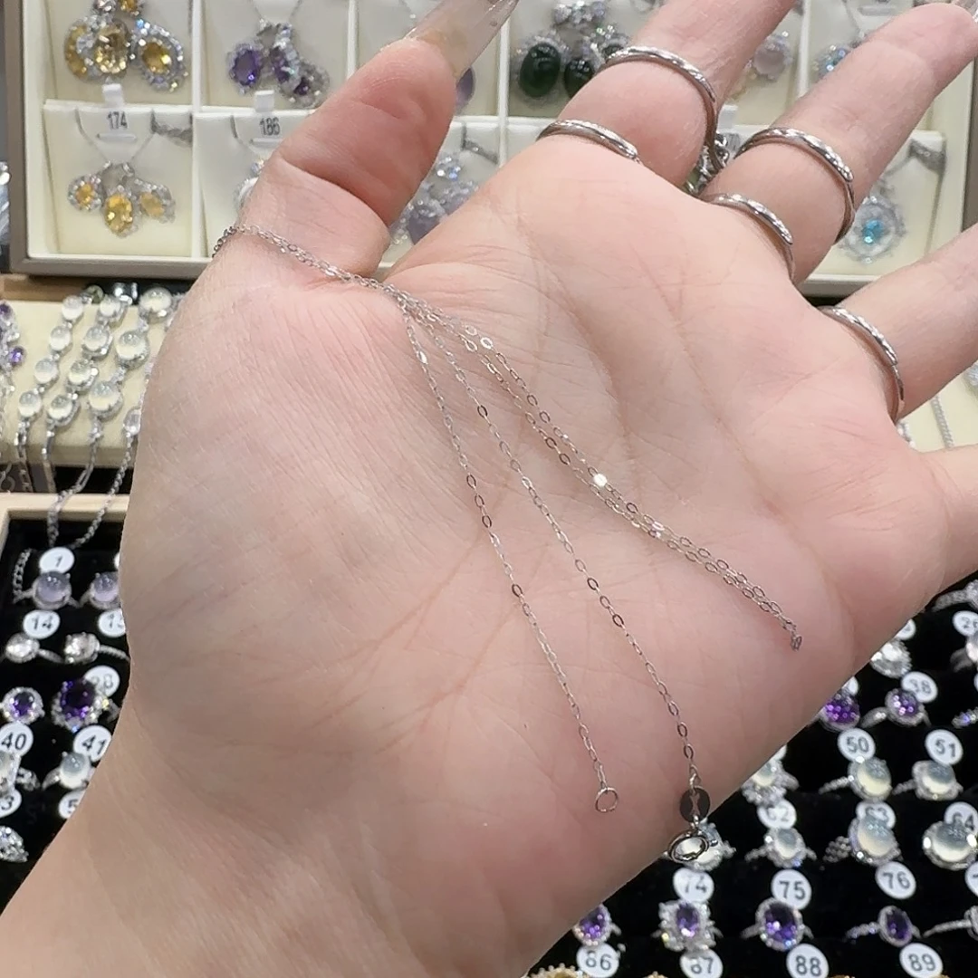 梦****蛇纹石玉银S925镶嵌手链
