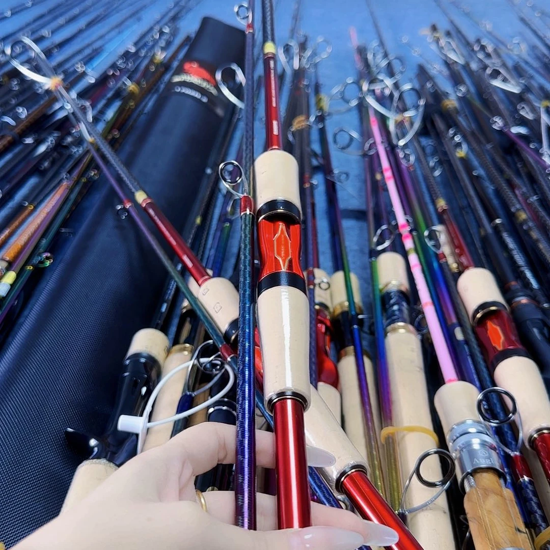 Y***R3.8m碳素路亚竿直柄杆链接