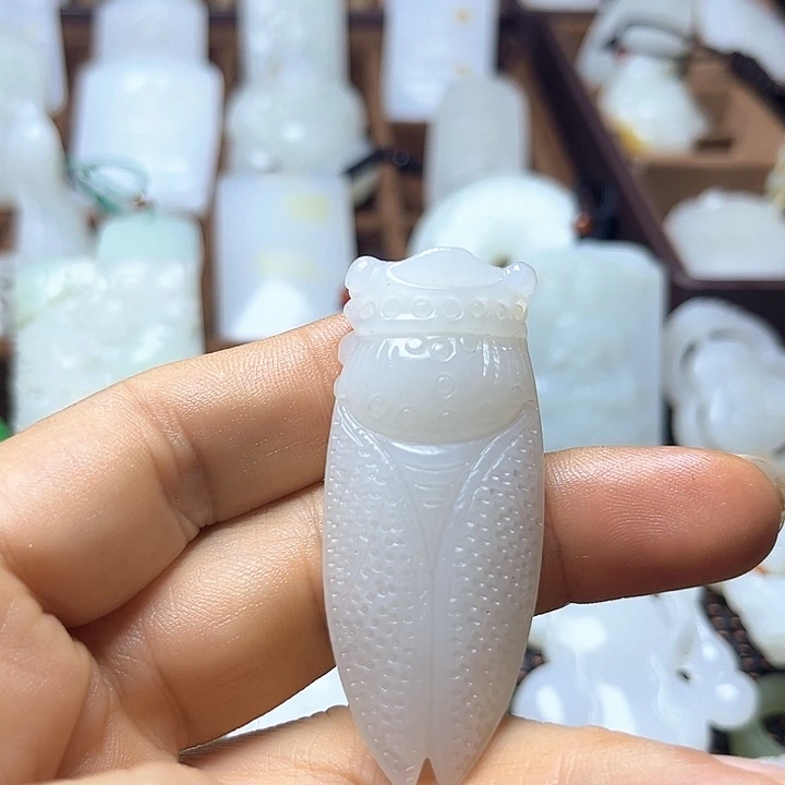 颈饰未镶嵌和田玉