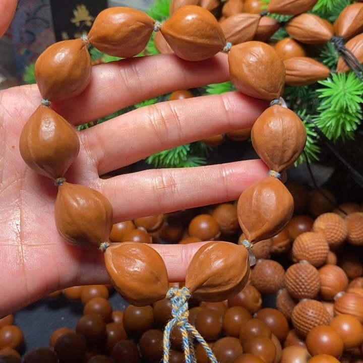 心***.橄榄核手串1.9尺寸原皮原籽