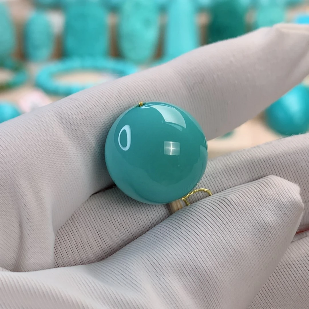 绿松石挂件未镶嵌