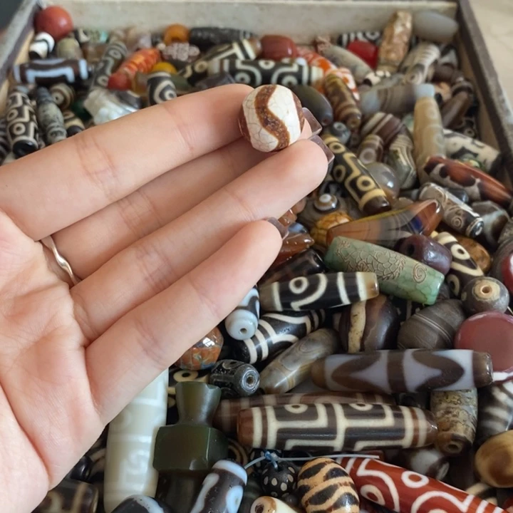 玛瑙/玉髓颈饰足银镀金镶嵌153