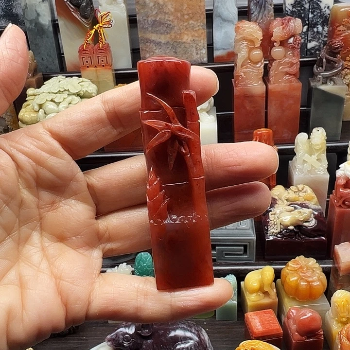 印石寿山石寿山石手工雕刻