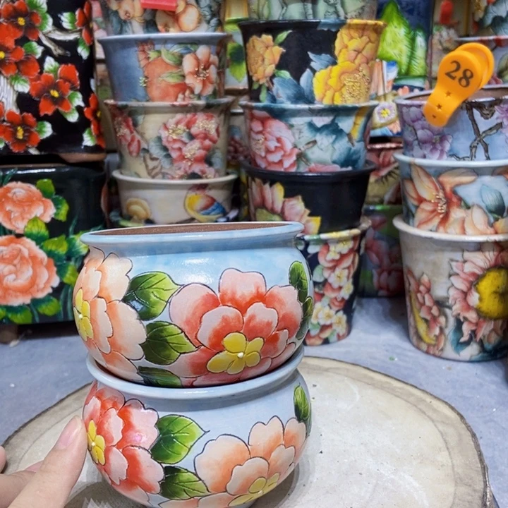 景德镇艺术手绘作品