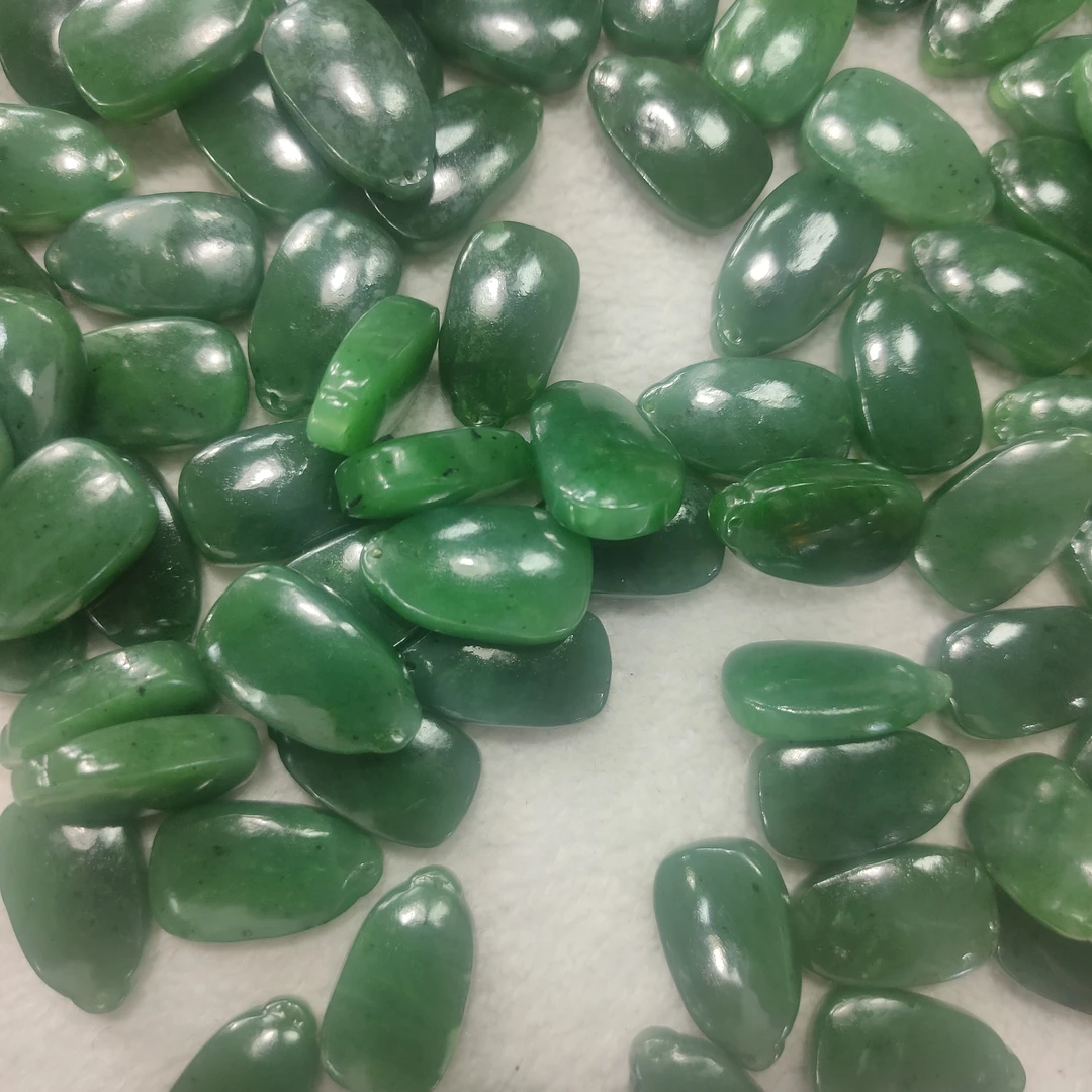 小曹碧玉和田玉碧玉老料无事牌多样性拍一发一