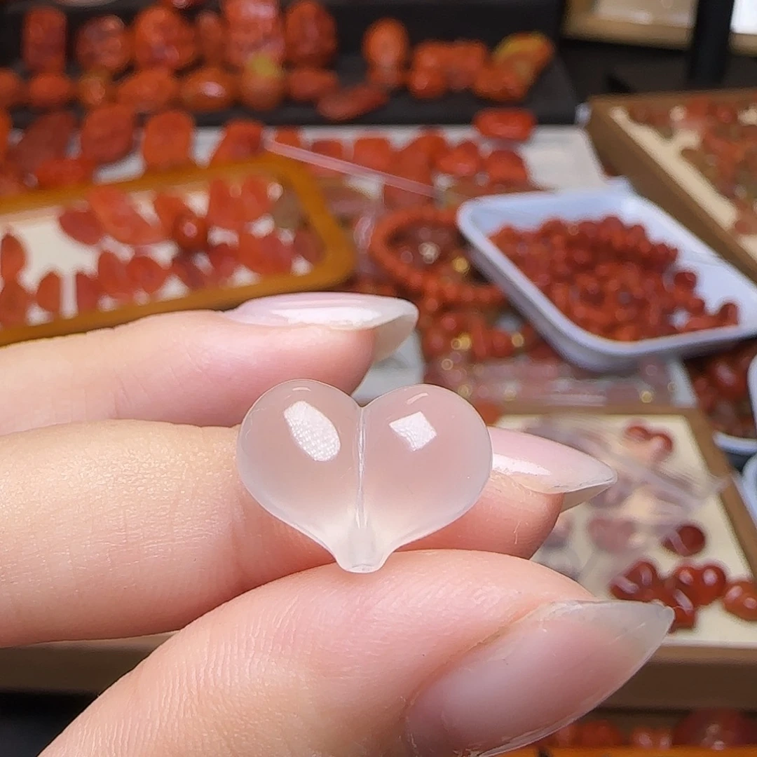 窝***播南红玛瑙未镶嵌吊坠(不含链)