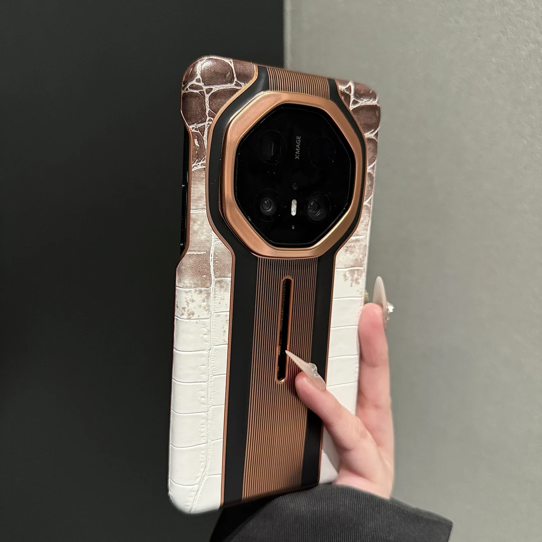 【高品质】喜马拉雅适用华为mate70rs非凡大师手机壳皮质mate60rs