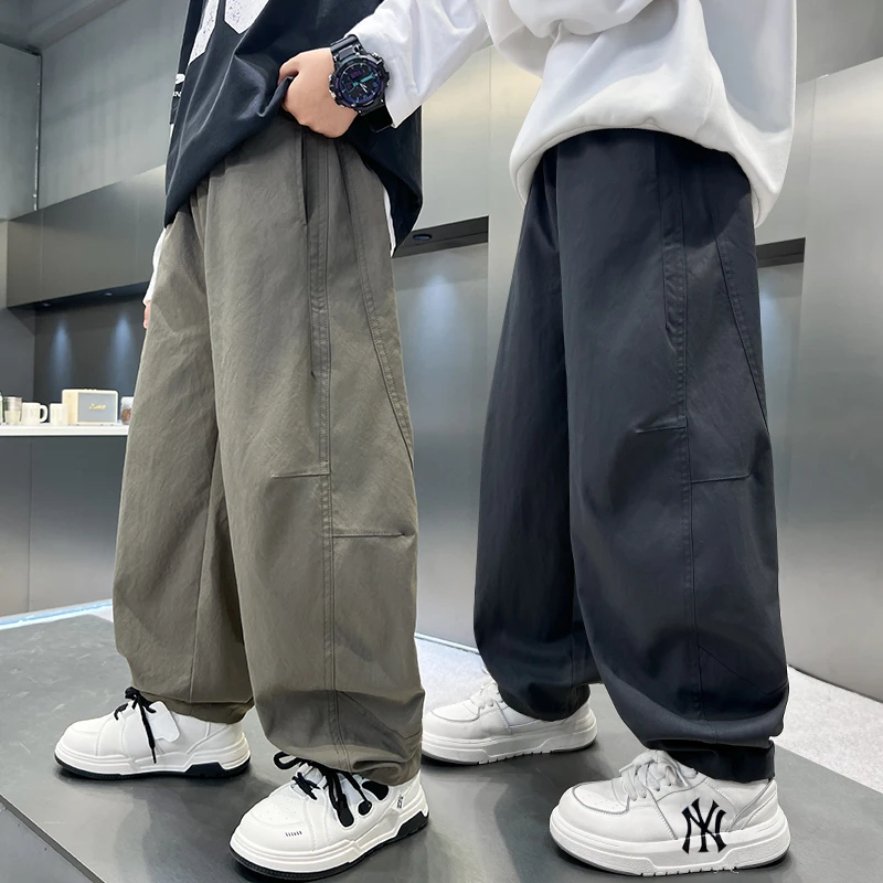 男童裤子春秋款2025新款儿童秋季运动裤男孩秋季休闲裤儿童长裤潮