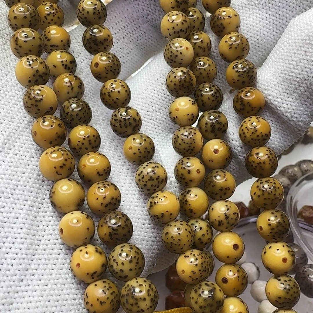 吊坠星月菩提77古铜圆珠月朗星稀