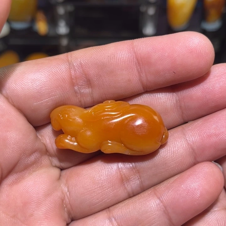 和田玉颈饰未镶嵌老*