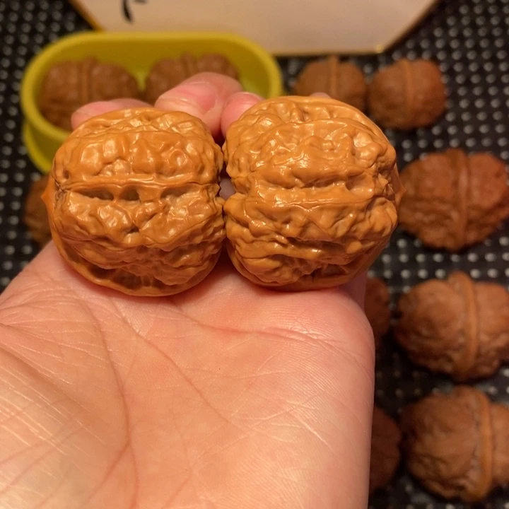 文玩核桃把件开背肌肉蛙