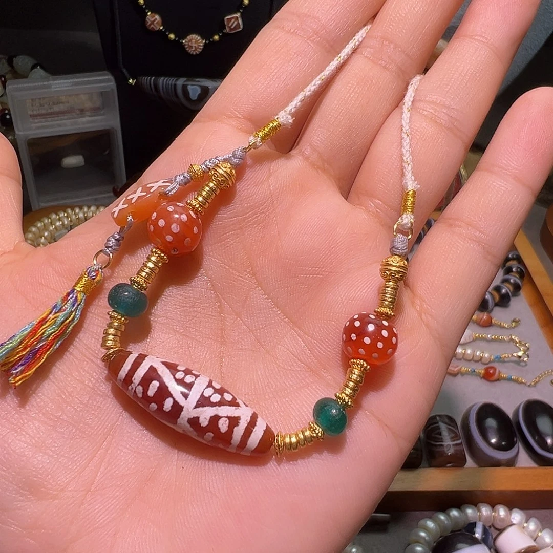 玛瑙/玉髓未镶嵌颈饰