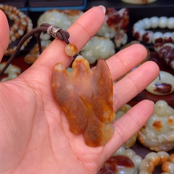 岫岩河磨玉（透闪石质玉）未镶嵌挂件