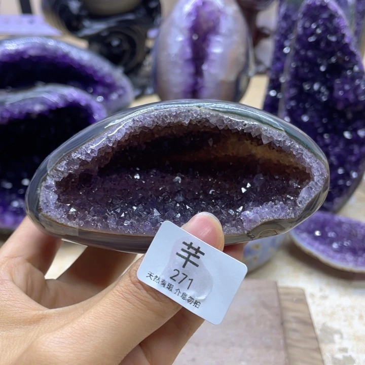 未镶嵌珠宝半成品紫晶