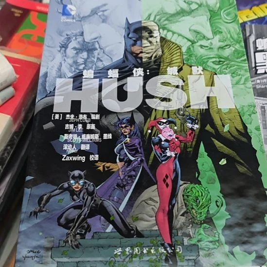 蝙蝠侠简默平装库存书微瑕