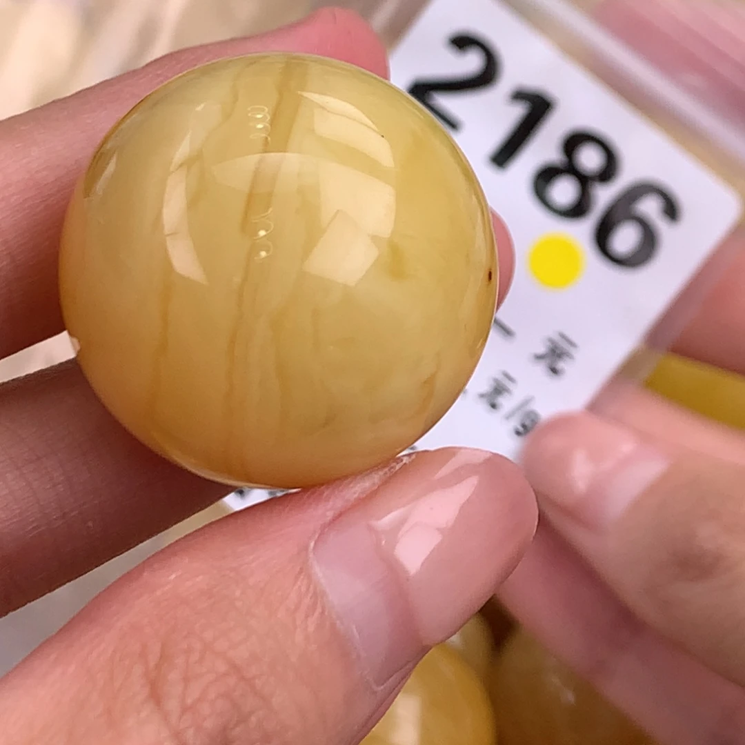 蜜蜡未镶嵌珠宝奇石28.9植物线