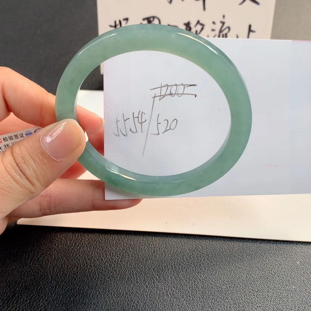 翡翠未镶嵌手镯天然翡翠