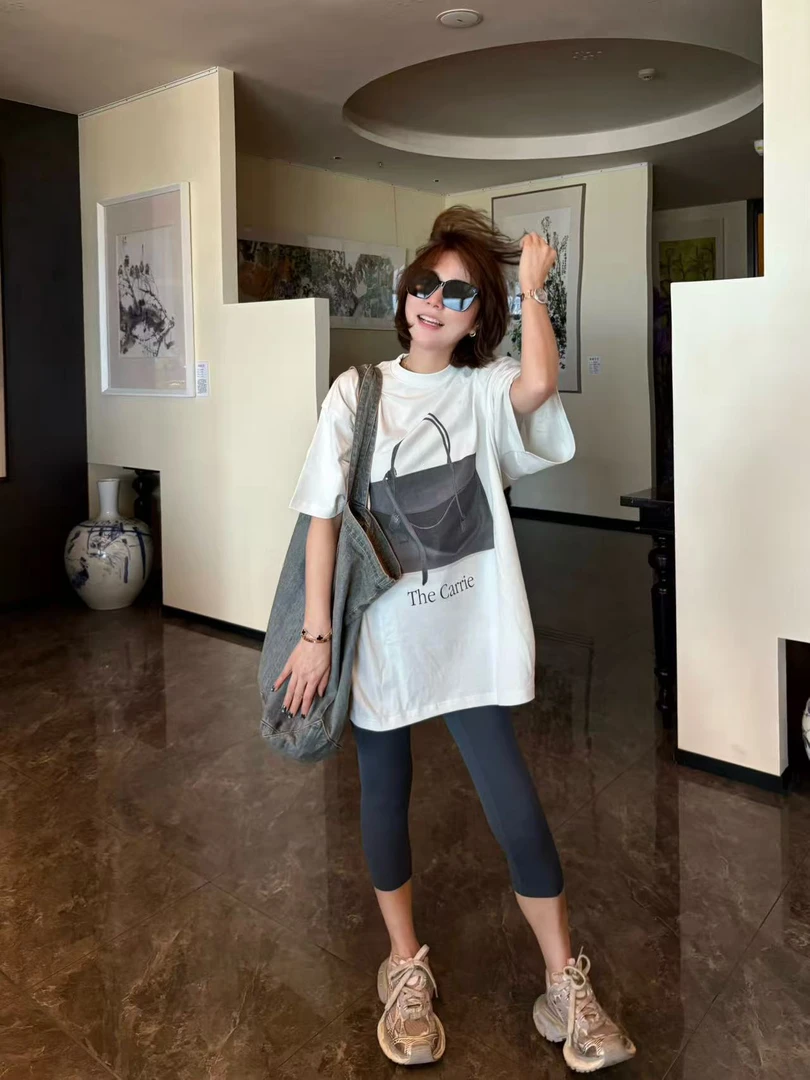 巴黎时装包包T恤 no退no换