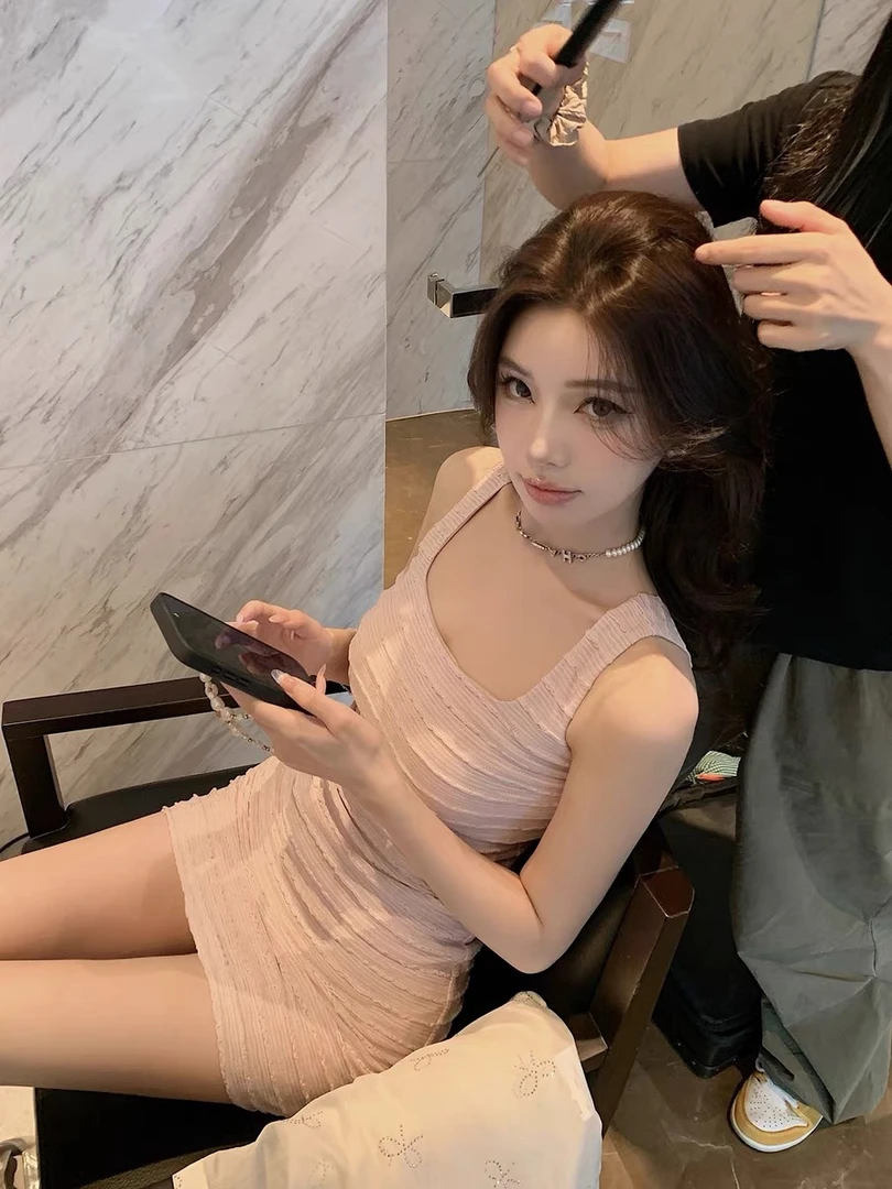 202纯欲辣妹法式方领吊带连衣裙宽松休闲防晒长袖衬衫上衣套装女