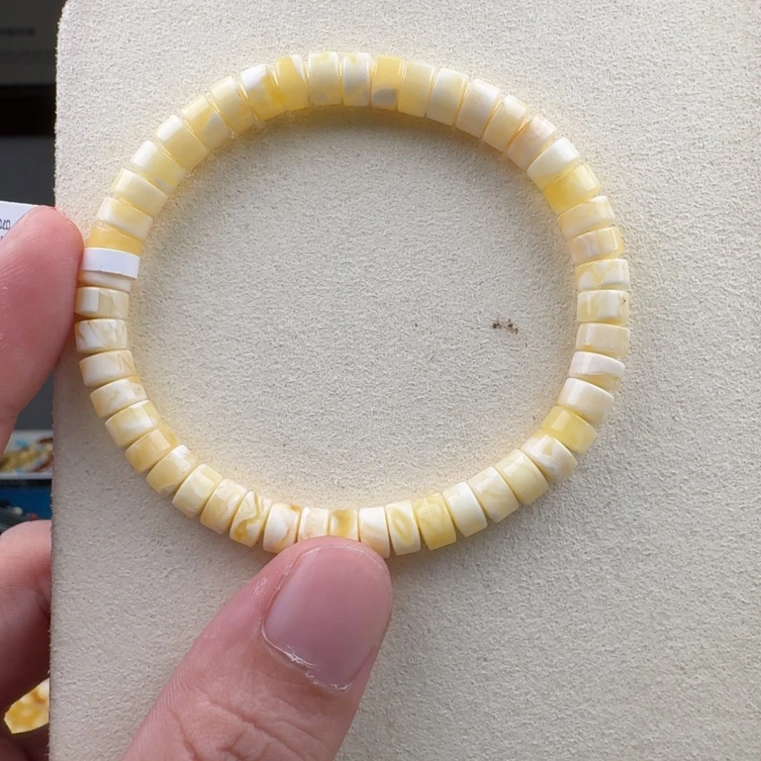 琥珀未镶嵌手链蜜蜡手串