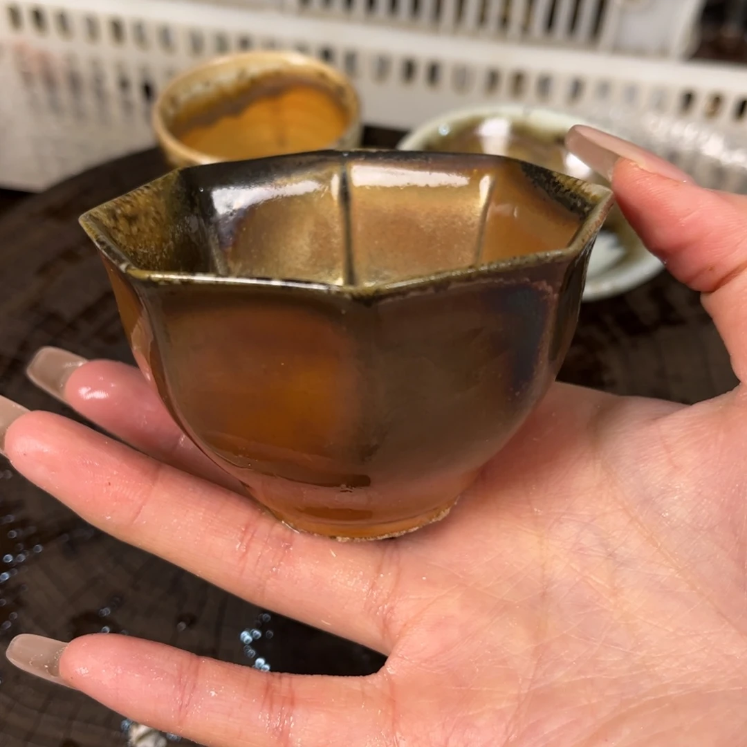 杯柴烧茶器主人杯杯