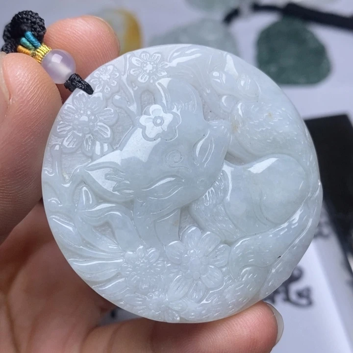 颈饰未镶嵌翡翠翡翠