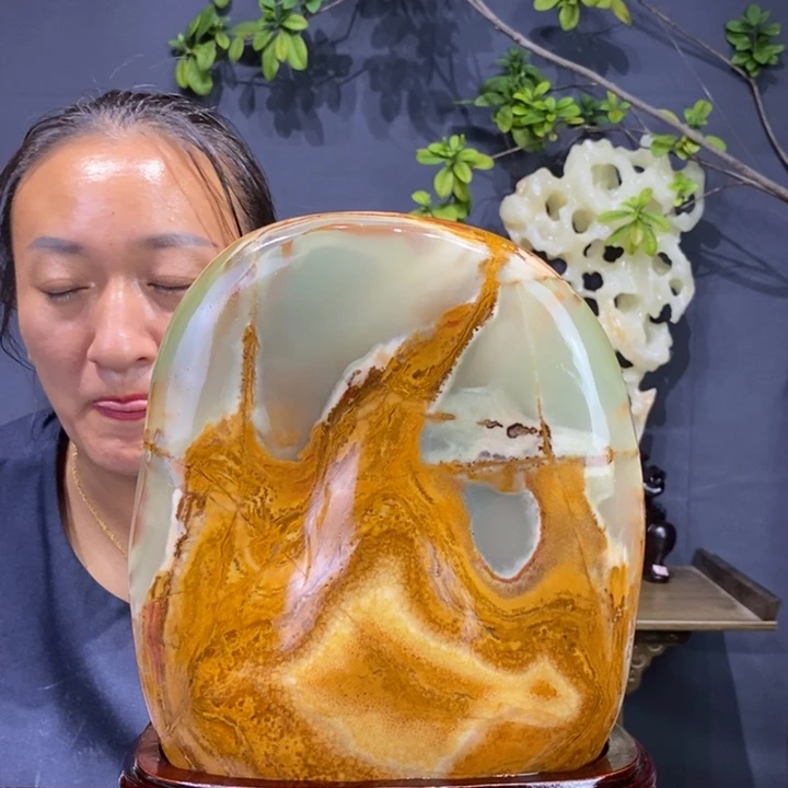 石材精品古青石摆件