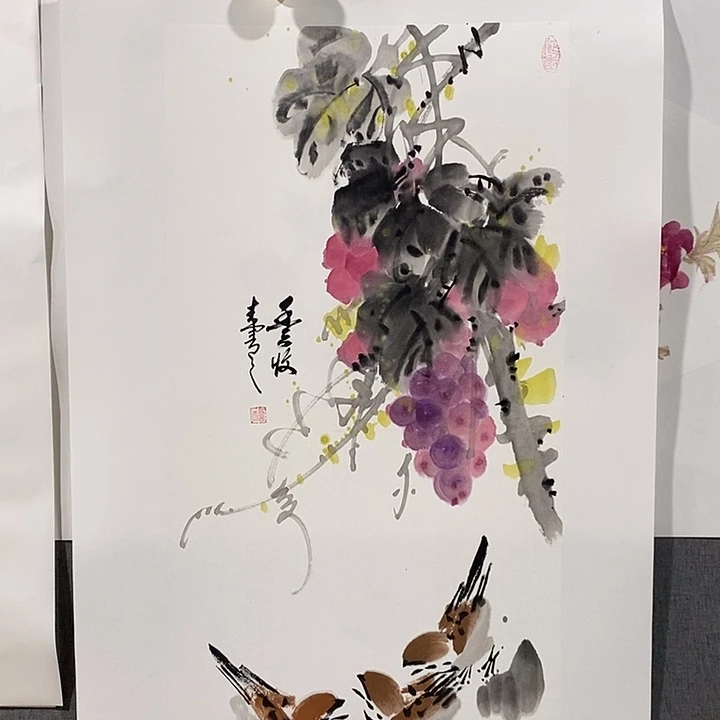 国画手写手绘作品102