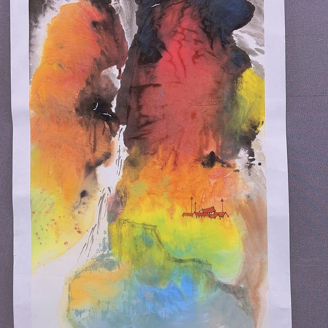 国画当代艺术，展览作品