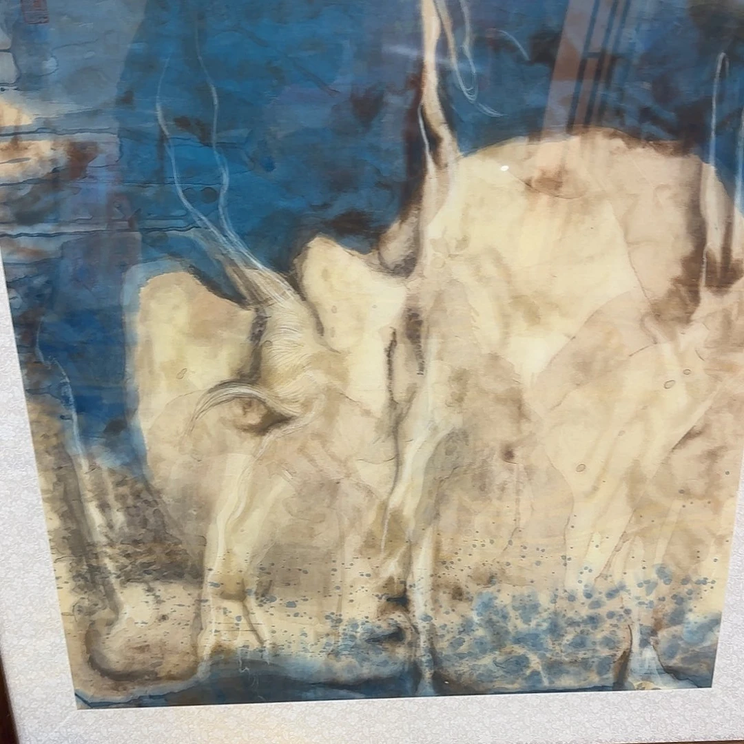 红***日国画杜宝才去伪存真！