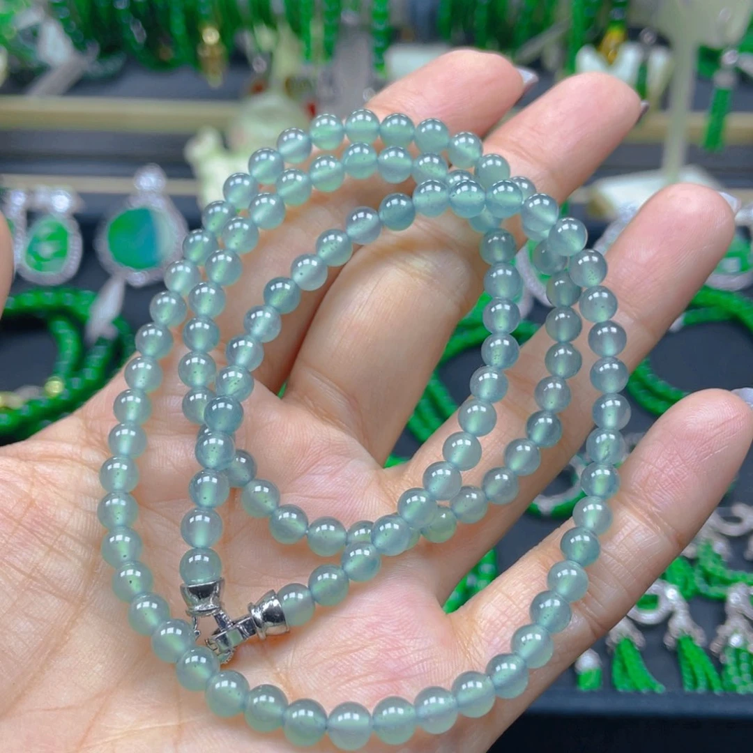 颈饰未镶嵌翡翠项链5