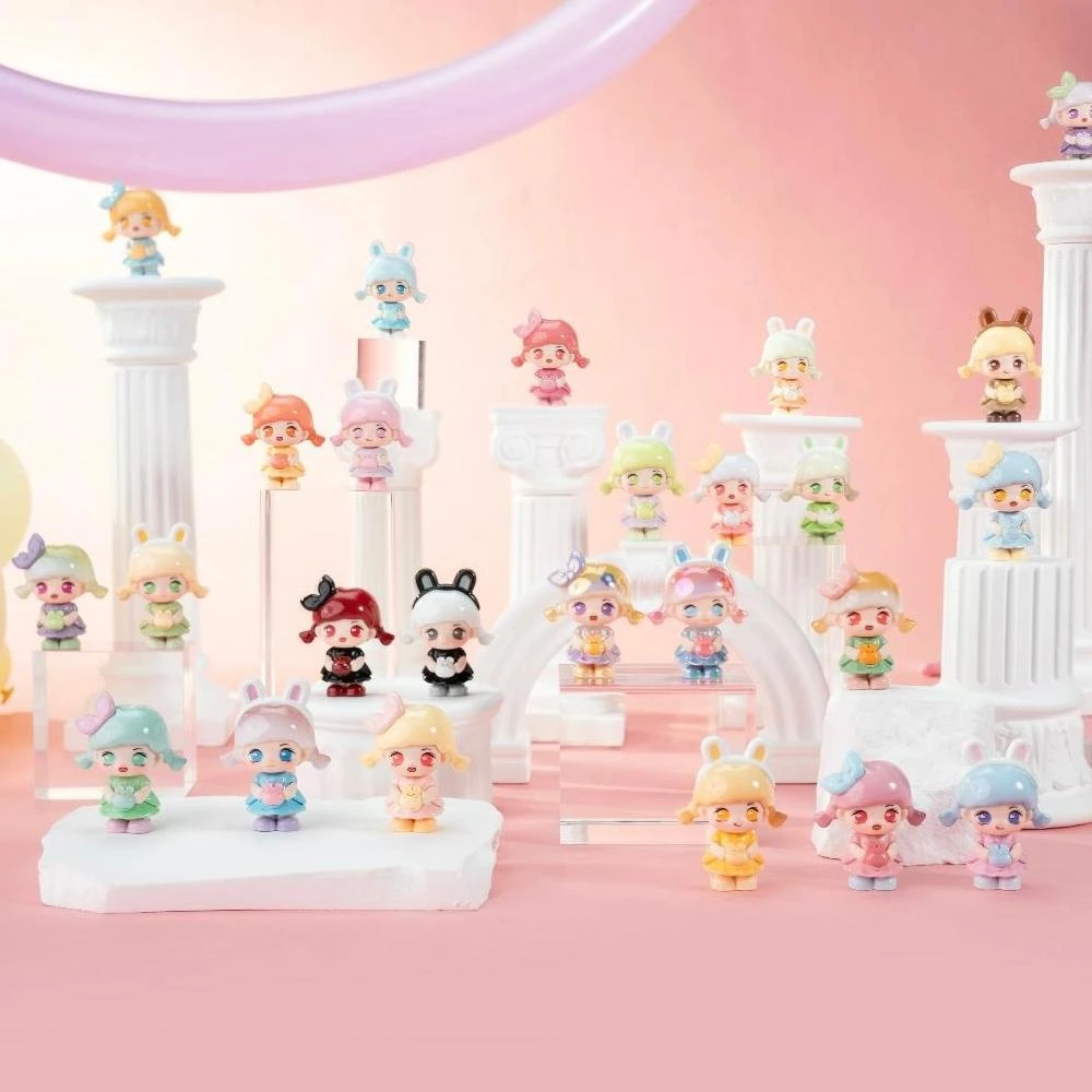 【5人导航车】SANMI三咪兔系列萌粒潮玩盲盒