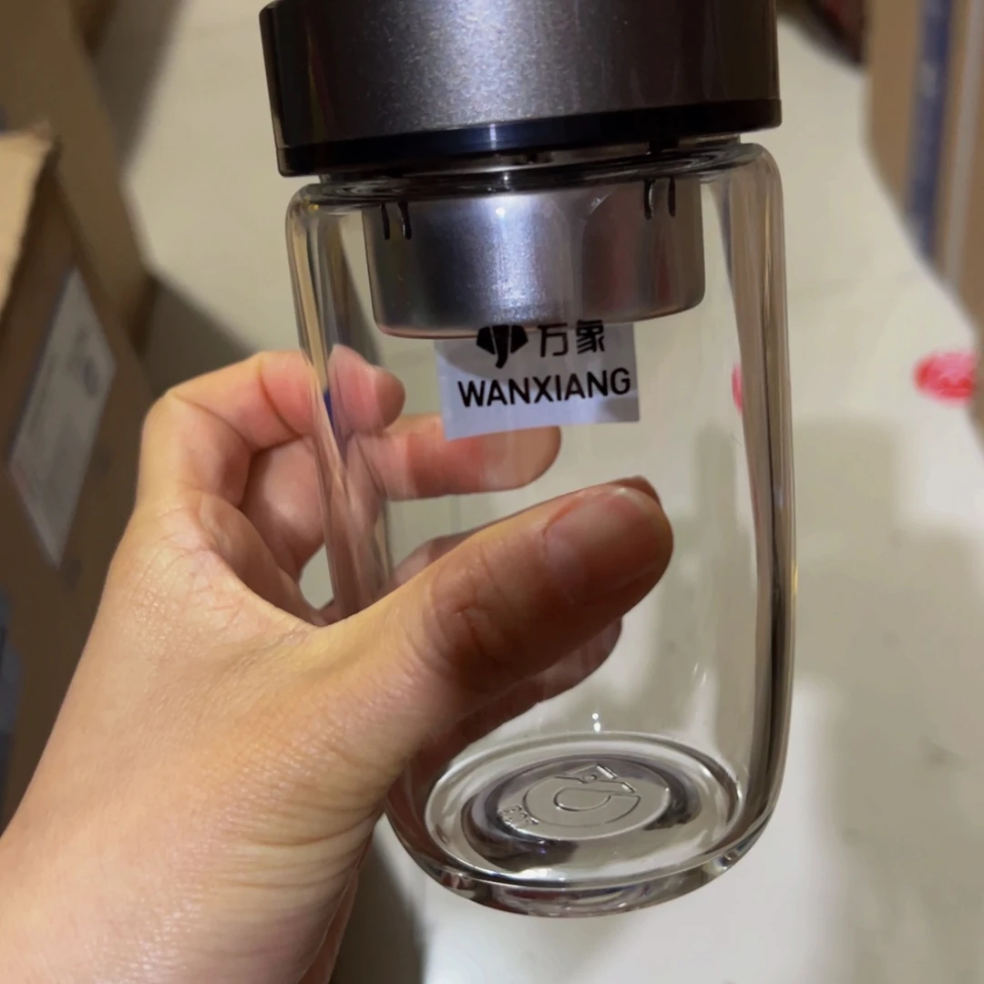 U402单层烫手玻璃杯380家被套