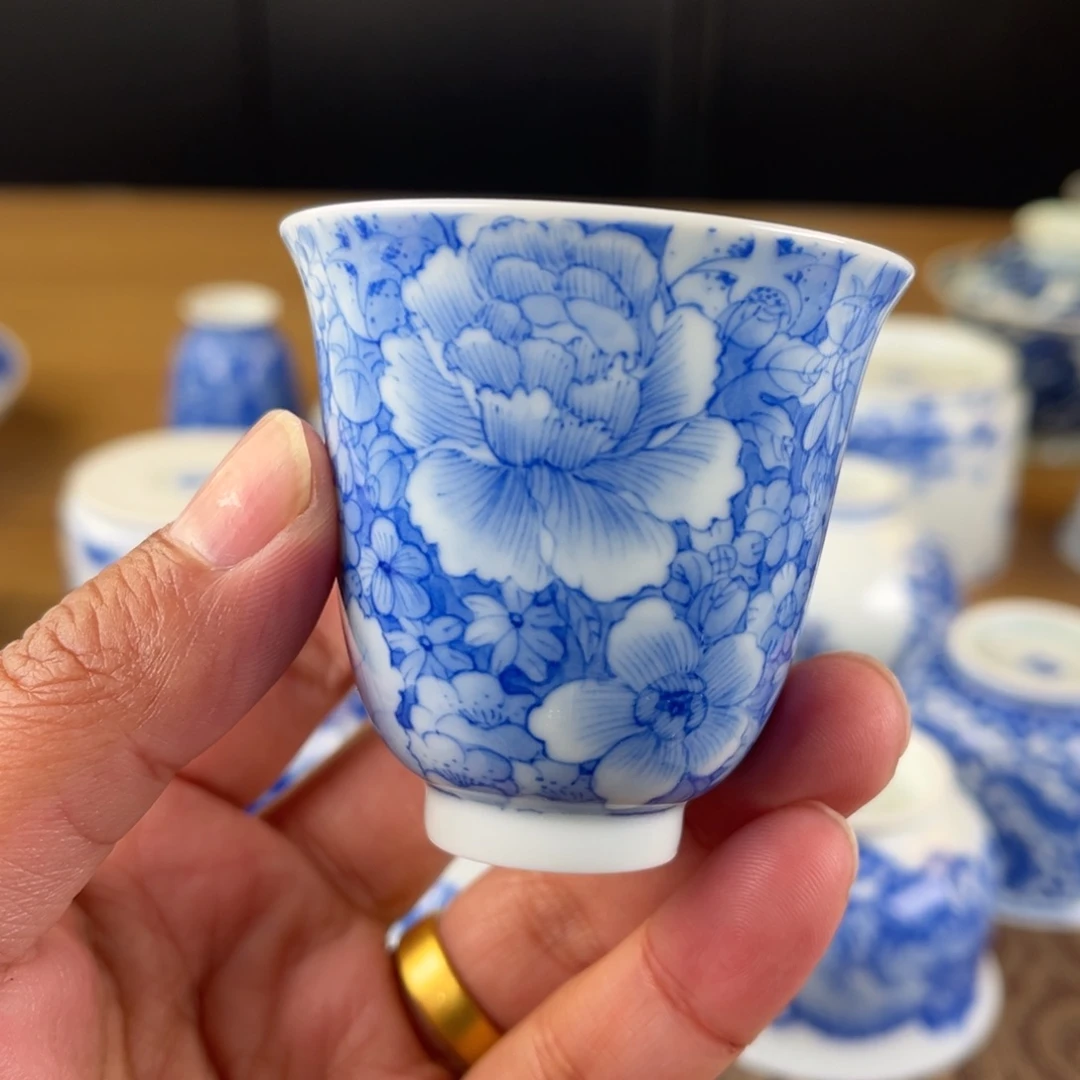 杯景德镇陶瓷杯子