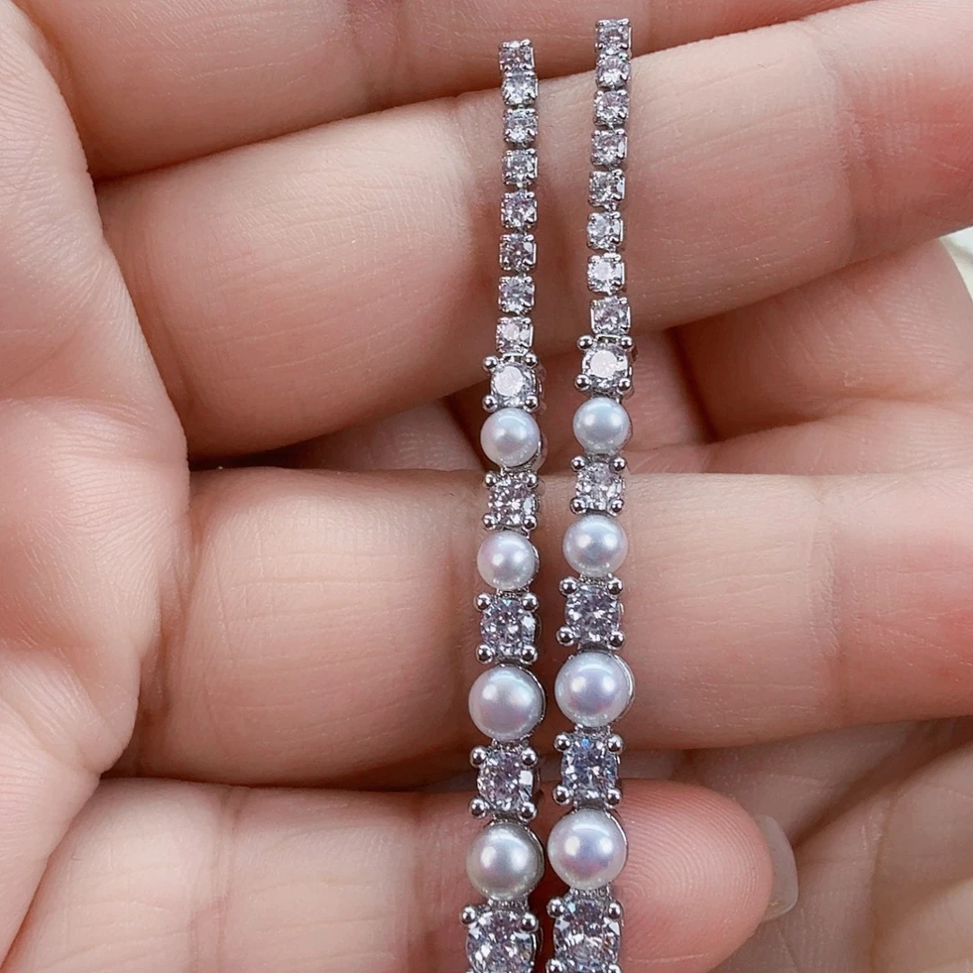 淡水珍珠未镶嵌耳饰