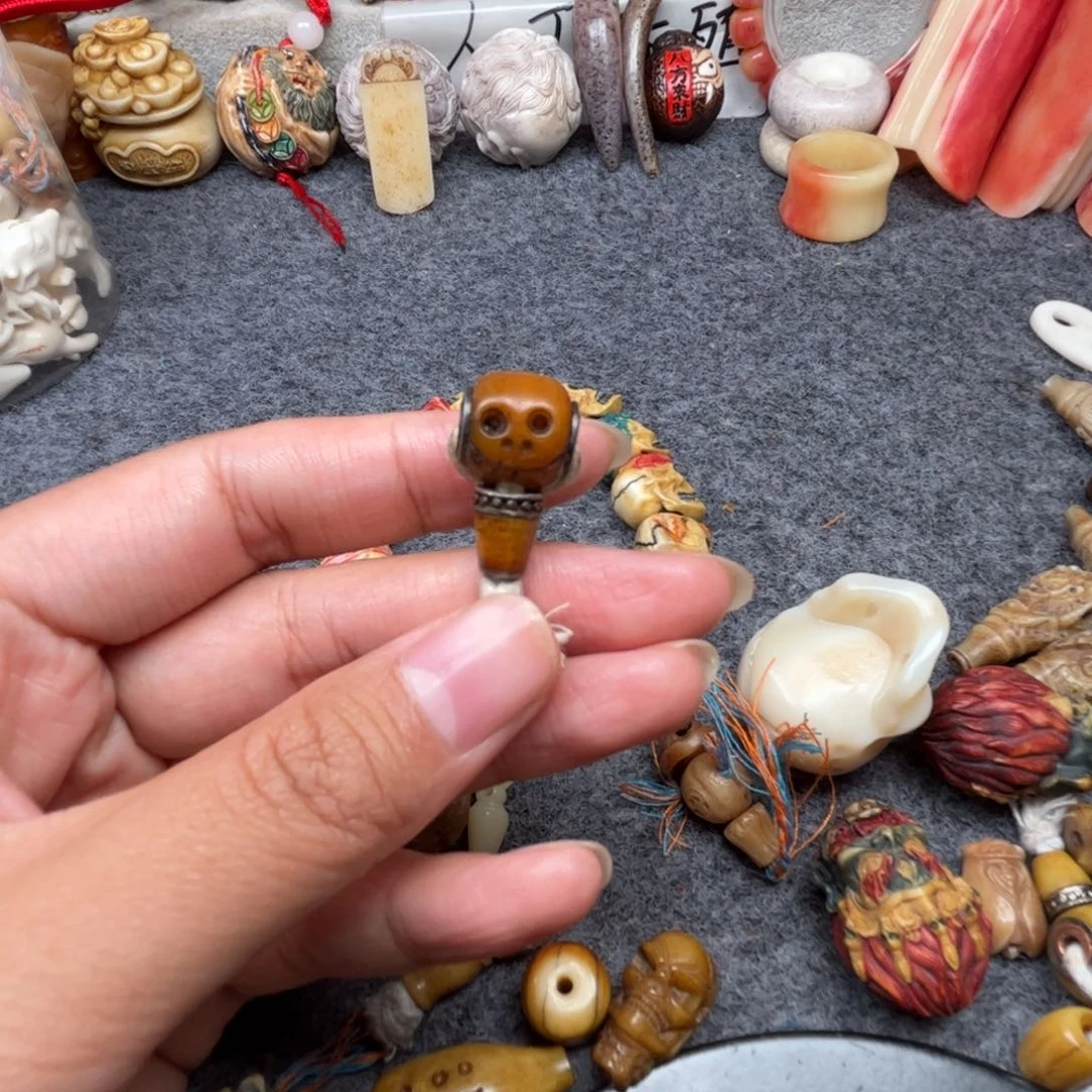 手串/手链鹿骨人工养殖驼骨56