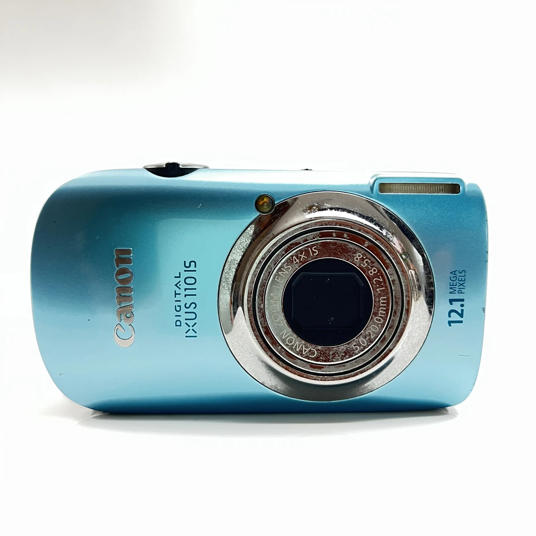 9新 Canon/佳能 ixus110蓝色1210万像素四倍变焦数码相机