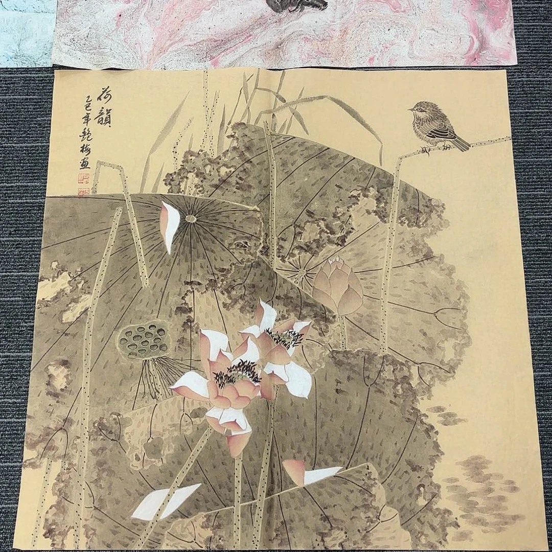 国画国画作品纯手绘