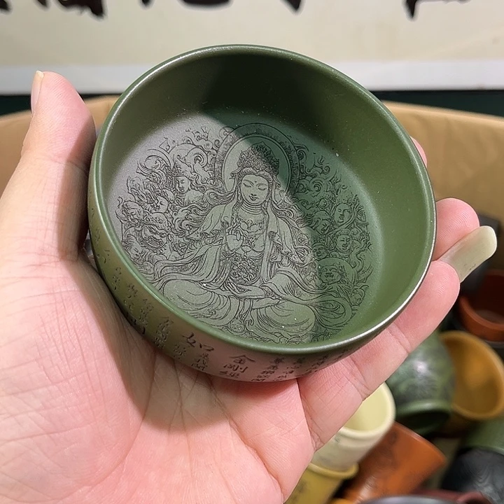 茶杯紫砂全手工紫砂主人杯