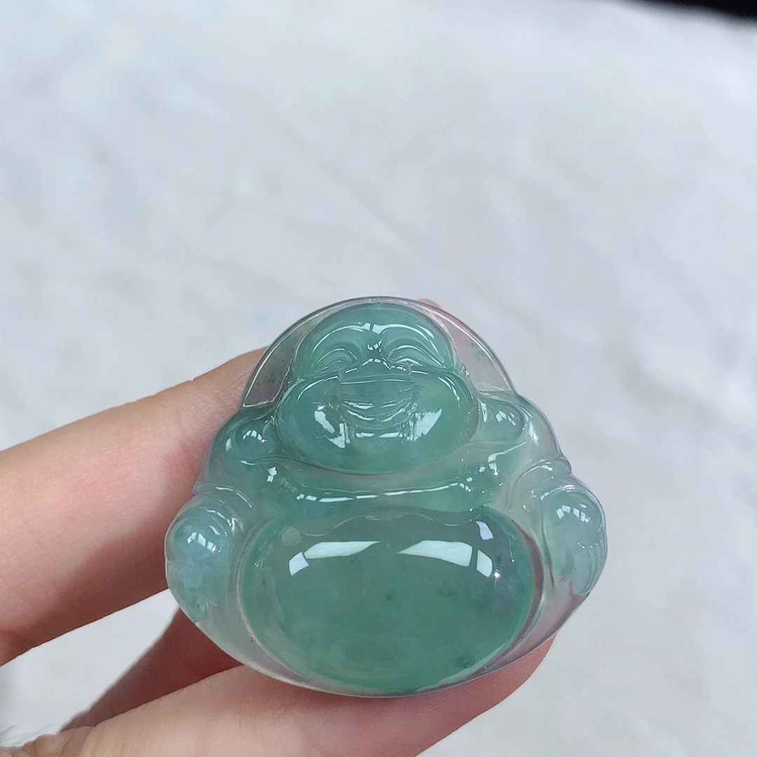 颈饰未镶嵌翡翠佛公