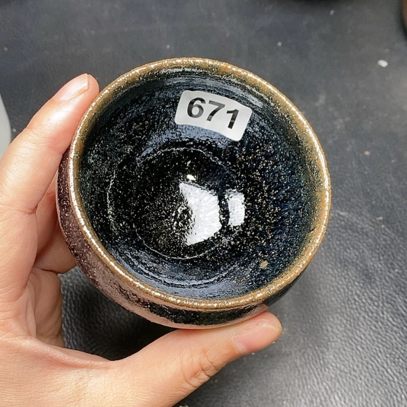 【闪购商品】茶盏达**风全手工打造建盏