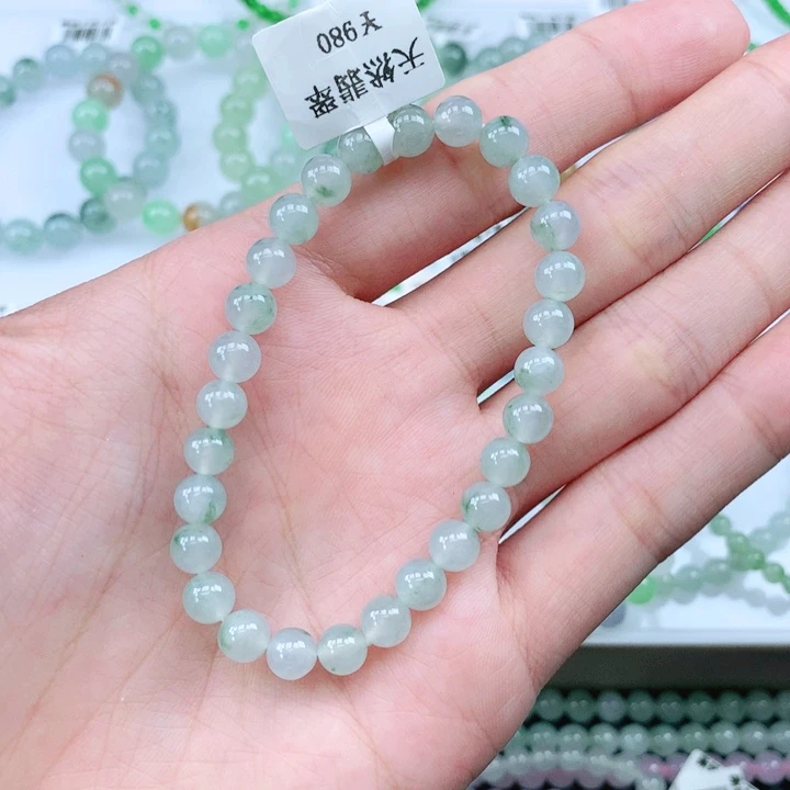 未镶嵌手链翡翠翡翠