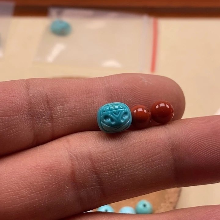 南红玛瑙珠宝半成品未镶嵌犯***象