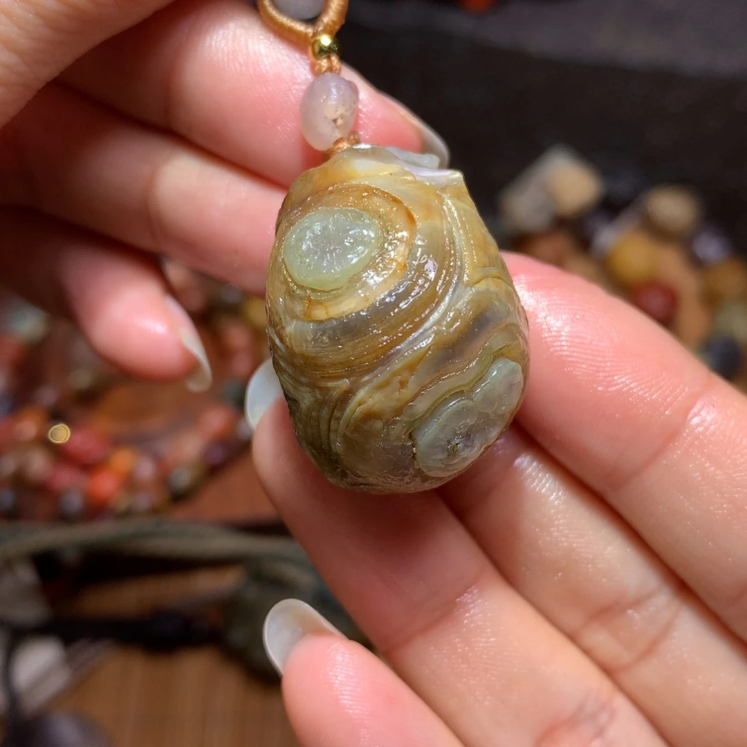 未镶嵌玛瑙/玉髓珠宝半成品