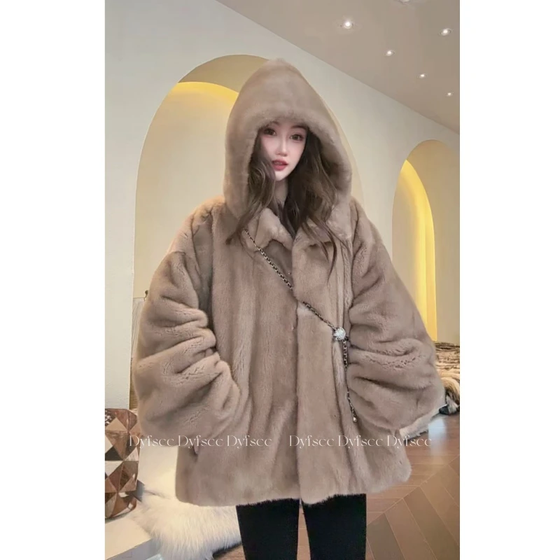 DYFS CC 2025  | 小雪人  进口高奢紫金短二天鹅绒水貂256967