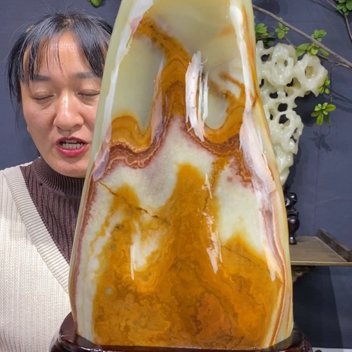 石材精品古青石摆件