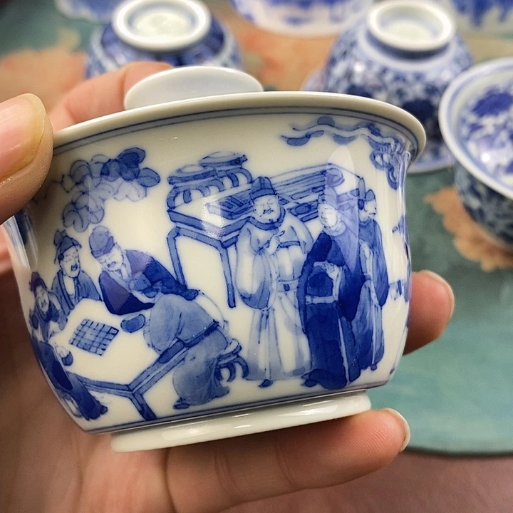 杯悟*现代景德镇全手工全手绘茶具1688888