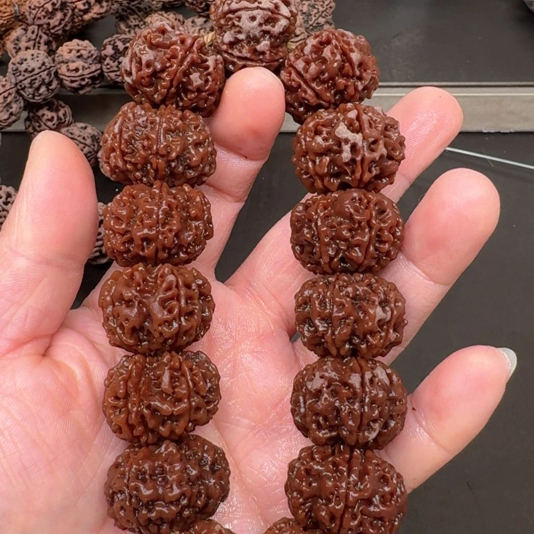 金刚菩提手串热***手24天然纽扣六瓣