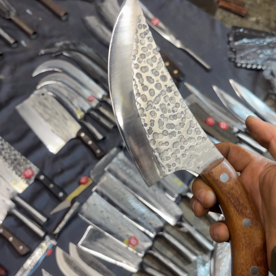 高碳锰钢云南阿老表手工刀