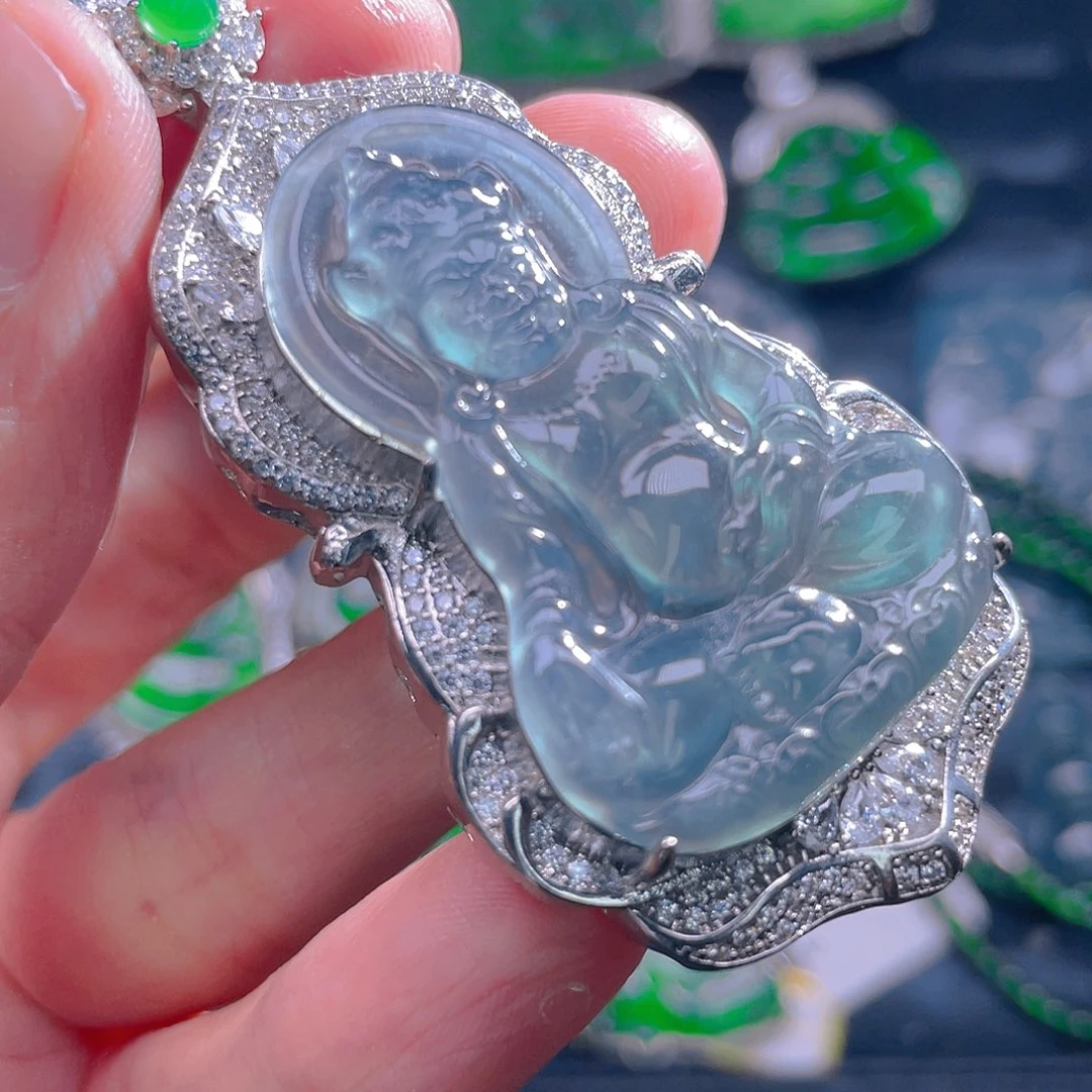 颈饰未镶嵌翡翠翡翠